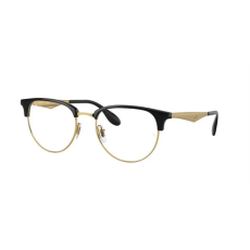 GAFAS OFTALMICAS RAY-BAN - Modelo RX6396 5784 51 - Color negro y dorada forma ojo de gato