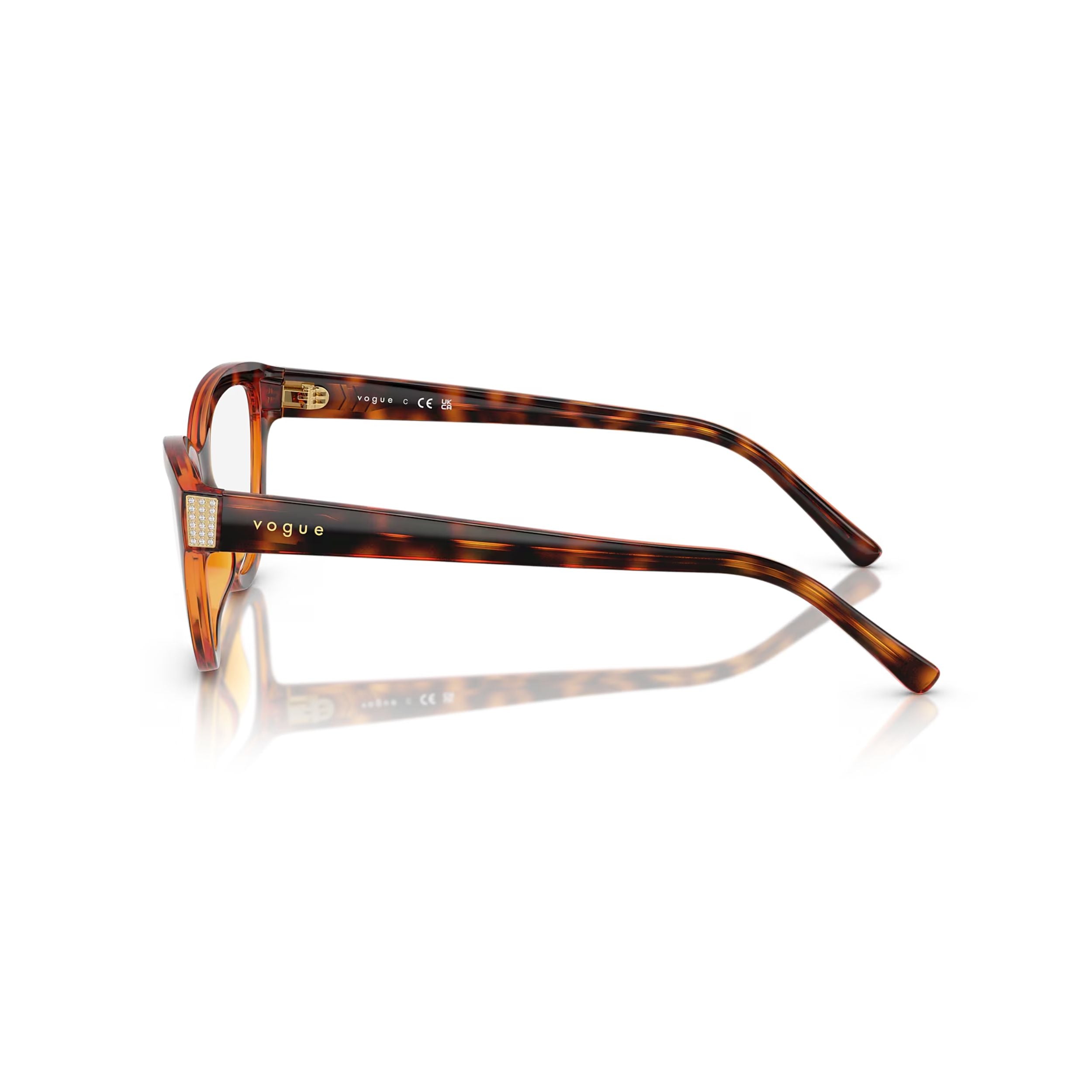 Gafas oftálmicas de Mujer - Vogue 5610B W656 54 - Havano Oscuro